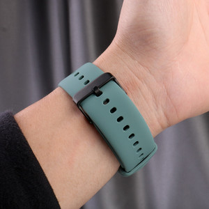 Alta Qualidade Silicone Rodada Smartwatch Cinto Soft Quick Release Wristband 20mm 22mm Universal <span class=keywords><strong>Rubber</strong></span> Watch Band Straps - Product Image 5