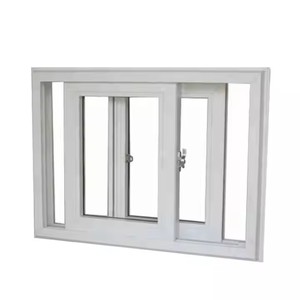 Đôi men trượt cửa sổ cho nhà ban công sân thượng phòng tắm uPVC bão Windows fenetres En <span class=keywords><strong>PVC</strong></span> - Product Image 1