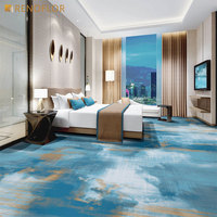 Tapis Axminster sur mesure Tapis Axminster de luxe pour hôtels 5 étoiles Revêtement de sol tissé pour salle de banquet