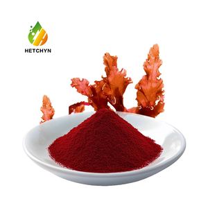 アスタキサンチン植物エキス<span class=keywords><strong>100%</strong></span> 純粋なアスタキサンチン粉末HPLC/UV利用可能10% 5% 濃度1kgドラムバッグ - Product Image 1