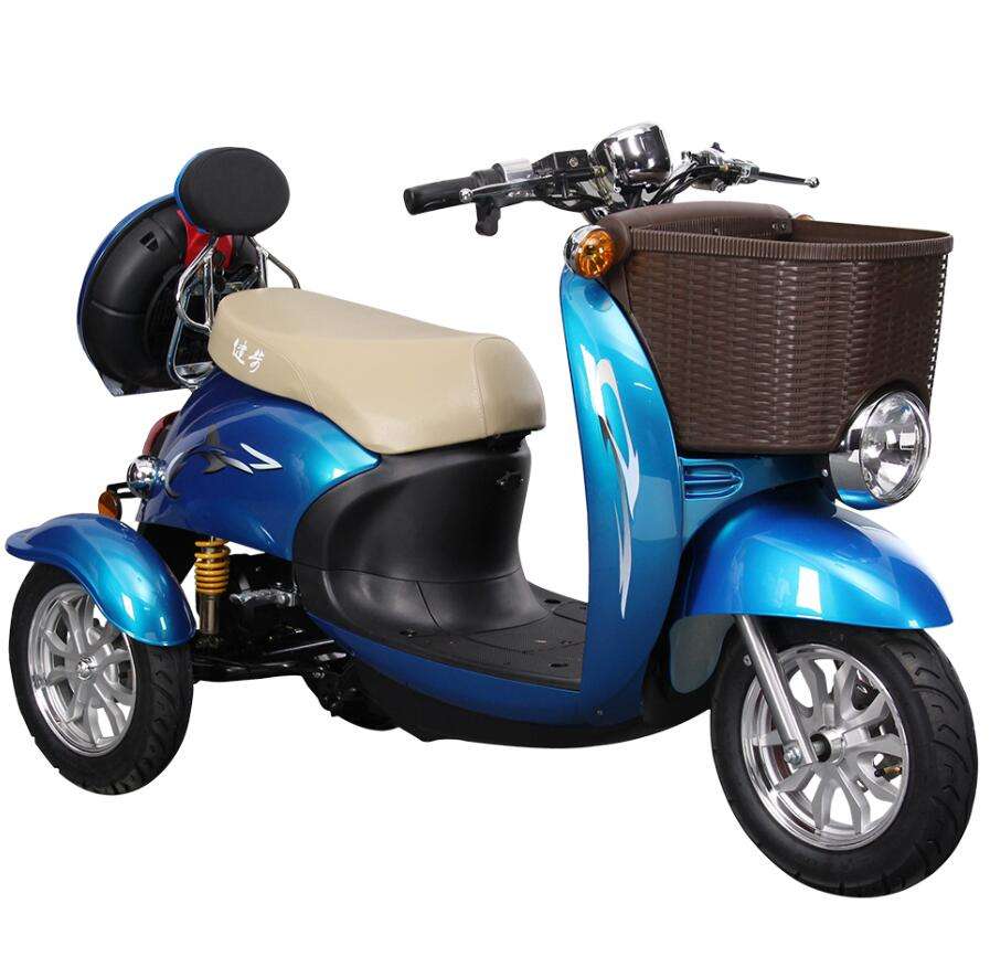 500W 650W Electric Mobility Scooter E-Trike for Seniors