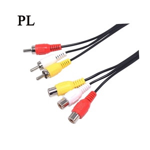 Nuevo Cable <span class=keywords><strong>de</strong></span> Audio y Video Oscm <span class=keywords><strong>de</strong></span> 8 Hilos para Europa, Polonia, <span class=keywords><strong>Eslovaquia</strong></span>, para TV HD - Product Image 1