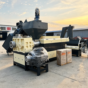 PET Rigid Hard <b>Plastic</b> <b>Pelletizing</b> System HDPE Barrel Pallet Pipe Scrap Granulating Plant Equipment Factory Supplier Guansheng - Product Image 2