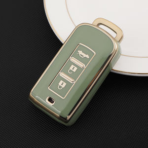 เคสใส่กุญแจรถมิตซูบิชิ Xpander <span class=keywords><strong>attrage</strong></span> L200จากโรงงานโดยตรงอุปกรณ์เสริมรถยนต์ประเทศไทยสายสีทองการป้องกัน TPU ที่ดีที่สุด - Product Image 3