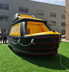 Bateau flottant électrique <span class=keywords><strong>gonflable</strong></span> personnalisé, nouvelle collection, en PVC Drop Stitch, grand yacht <span class=keywords><strong>gonflable</strong></span> à double pont pour activités aquatiques - Product Image 2