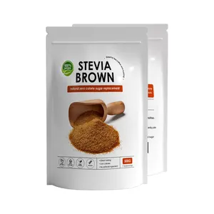 Principal fournisseur Sucre brun pur biologique zéro calorie érythritol de qualité alimentaire Sucre brun brut