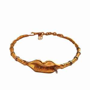 Collana da Donna Trendy Placcata <span class=keywords><strong>Oro</strong></span> 18K di Alta Qualità, Impermeabile e Inossidabile, per il Commercio all'Ingrosso - Product Image 5
