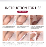 Kit de rehaussement de cils à la kératine coréenne et de lamination de sourcils au camélia, maquillage semi-permanent, résultat bouclé 90 jours, vente en gros