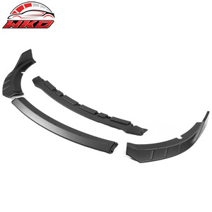 Convient pour Charger SRT 2015-2016 V6 C Style Lèvre de pare-chocs avant Noir mat - Product Image 5