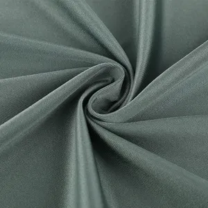 New Popular Customized Smooth Glossy Micro 82% Nylon 18% Spandex Stretch Knitted Fabric For Yoga Underwear Dancewear