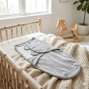 Newborn Cotton <strong>Baby</strong> Swaddle Sleeping Bag, Soft Breathable Anti-Kick Swaddle Wrap for Hospital &amp; Home - Product Image 3
