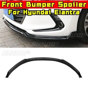 สปอยเลอร์กันชนหน้ารถยนต์ 3 ชิ้น ชุดแต่งสำหรับ Hyundai Elantra ฝาครอบป้องกันกันชน อุปกรณ์ตกแต่งรถยนต์ - Product Image 2