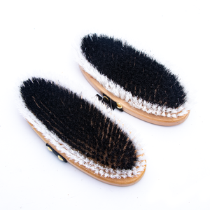 Fabricant professionnel d'accessoires pour chevaux Logo personnalisé <span class=keywords><strong>brosse</strong></span> pour chevaux <span class=keywords><strong>brosse</strong></span> de toilettage en bois pour chevaux - Product Image 4