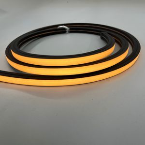 Cuerda de Silicona Negra con LED de Neón para Tira de Luz LED de 12V/24V, Blanco Cálido - Product Image 2