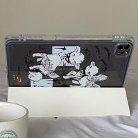 Étui Graffiti Sheep pour iPad Pro 13 pouces M4 2024 Air 13 M2 iPad Pro 12.9 2022/2021/2020 6e/5e/4e génération avec porte-crayon