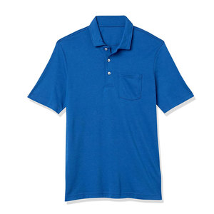Chemise décontractée respirante à séchage rapide en toile unie 100 % coton pour homme, manches courtes, poche, qualité supérieure, personnalisable - Product Image 6