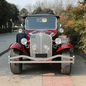 Stylish <b>Red</b> Vintage Classic Electric Retro Car Classic Retro Silhouette Comfortable & Eco-Friendly Custom Vehicle - Product Image 5