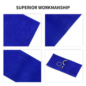 New Year Hot Sale Custom Logo <b>Envelope</b> Jewelry Packing Bag High Quality Luxury Low Price Microfiber Ring Jewelry Pouch with Flap - Product Image 3