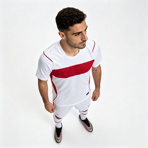 Maglia da Calcio della <span class=keywords><strong>Nazionale</strong></span> Turca 2026, Versione Fan, Manica Corta, Vendita all'Ingrosso - Product Image 3
