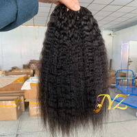 Extensions de cheveux humains tressées pré-bouclées au crochet, nœuds invisibles, mèches de cheveux au crochet