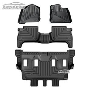 Tappetini Auto Completi SONSANG, Antiscivolo, Inodore, Lussuosi Tappetini 5D in TPE per SUV RHD 7 Posti Toyota Rush - Product Image 1