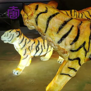 Lampe élégante à motif tigre pour les expositions de jardins et de parcs, éclairage LED étanche IP65 pour festivals - Product Image 2