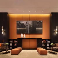 Mobilier personnalisé haut de gamme de qualité commerciale pour hôtel Bureau de réception de luxe Ensemble de canapés fauteuils pour hôtels 5 étoiles