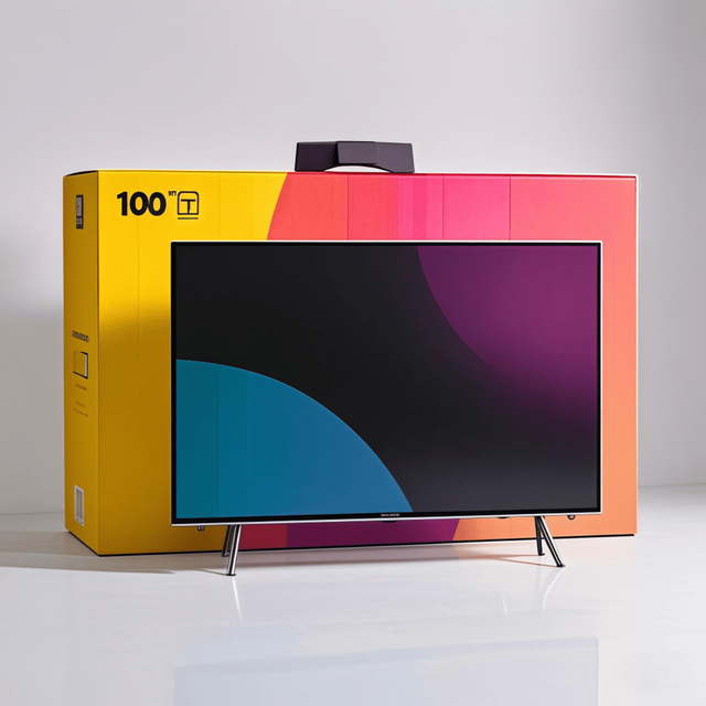 Smart Tv 55 Inches Television 60 80 100 Inch  LED Tv HD Factory Price Flat Screen Television Full HD
