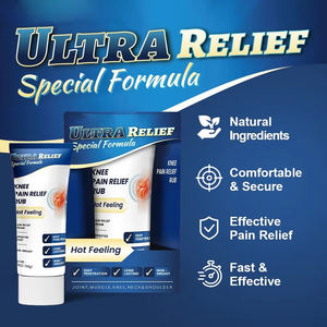 Kruiden warmtepijnverlichtende crème, verwarmende crème, warmtetherapie voor gewrichten, spieren, nek, schouder, diepdoordringende balsem, fabrieks-OEM ODM - Product Image 5