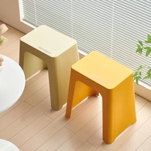 2025 nuovo sgabello impilabile in plastica ispessita Longstar, minimalista e resistente, ideale per soggiorno, sala da pranzo, cucina, caffetteria - Product Image 5