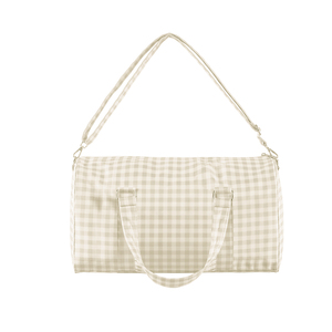 <span class=keywords><strong>Bolsa</strong></span> de Viaje Infantil de Tela Vichy con Logotipo Personalizado al por Mayor, Decoración con Volantes, <span class=keywords><strong>Bolsa</strong></span> de Viaje Infantil Multicolor - Product Image 3