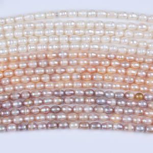 Promotion : Perles d'eau douce naturelles blanches de 9-10 mm, en forme de mètre, pour la fabrication de bijoux DIY, colliers, bracelets, vente en gros depuis Zhuji - Product Image 1