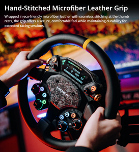 Volante MOZA <span class=keywords><strong>CS</strong></span> Pro per Simulatore di Corse con Cerchio Standard da 325 mm, Display Personalizzabile ad Alta Definizione - Product Image 5