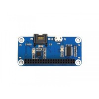 Waveshare Ethernet/USB 2.0 Hub HAT Raspberry Pi için 1x 10/100M RJ45 Ethernet Bağlantı Noktası RTL8152B Çip 3x USB 2.0 Bağlantı Noktaları