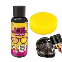 Liquide de réparation de rayures sur verre 30 ml avec éponge, kit de réparation de lunettes pour miroir, rétroviseur automobile et lunettes