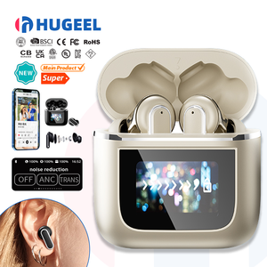 TWS Earbus ANC Tai Nghe Thông Minh LCD Màn Hình Cảm Ứng ENC Tiếng Ồn Hủy Bỏ Nhanh Chóng Sạc Không Dây <span class=keywords><strong>Earbuds</strong></span> Cho Chơi Game Microphone - Product Image 1