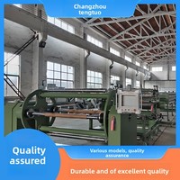 Laminateur à sec double station Tengtuo Machinery TT-SFH2000 avec enrouleur inversé, excellente adaptabilité, pour usage en menuiserie, fabriqué en Chine