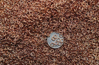 Cincin Las Tembaga BCuP-2 Kemurnian Tinggi Cincin Tembaga yang Diproses dengan Solder Cincin Perunggu Fosfor yang Diproses dengan Solder