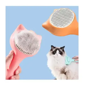 Cat Grooming Brush Pet Needle Comb Dog Brush Self-cleaning Brush For Cat