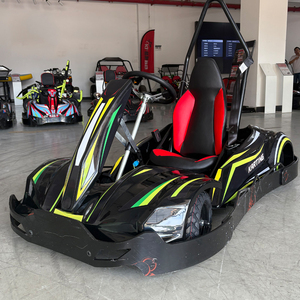 फैक्ट्री हाई स्पीड गो कार्ट कार की कीमत शक्तिशाली बैटरी इलेक्ट्रिक युवाओं को एक सीट रेसिंग कार्ट की कीमत - Product Image 2