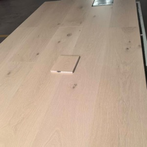 Parquet en bois massif brossé, qualité <span class=keywords><strong>CD</strong></span>, multicouche, chêne blanc, pour intérieur - Product Image 4