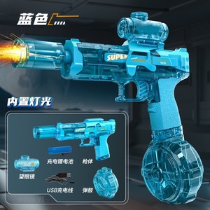 Mini pistolet à eau électrique pour l'été, piscine extérieure, jouet à tir automatique léger pour les <span class=keywords><strong>jeux</strong></span> de tir à l'eau des enfants - Product Image 2