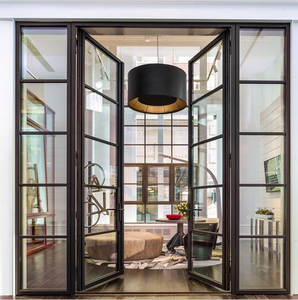 Prix au mètre carré des fenêtres en aluminium à double vitrage de conception moderne 2022, ligne de production de fenêtres en aluminium - Product Image 1