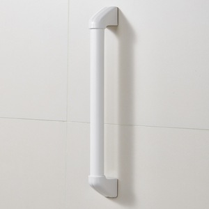 Barre d'appui Weiyue en acier inoxydable 304 blanc, 1 cm, en forme de L, pour salle de bain, toilettes, douche, support de sécurité - Product Image 4