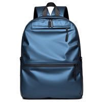 Mochila sencilla para ordenador portátil con logotipo personalizado, duradera, Oxford y forro de poliéster, cremallera impermeable, hecha de material de primera calidad