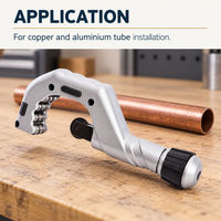 Coupe-tube en alliage d'aluminium 5-50 mm, lame en acier forgé, coupe-tube pour tubes en cuivre et en acier inoxydable