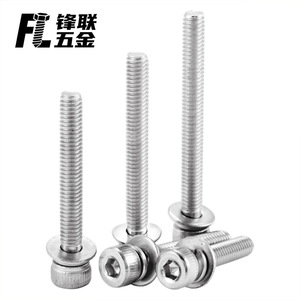 Tornillos de Cabeza Cilíndrica Fenglian de Acero Inoxidable 304, M2-M12, Rosca Completa, Cabeza Hexagonal, Resistentes a Químicos, para Construcción - Product Image 2