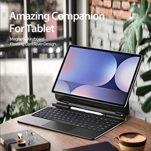 Vendita all'ingrosso calda per Samsung Galaxy Tab S10 Ultra <span class=keywords><strong>DUX</strong></span> <span class=keywords><strong>DUX</strong></span> serie MK magnetica tastiera senza fili custodia per Tablet - Product Image 4
