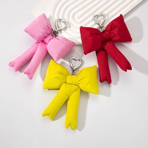 הסיטונאי מבוקמת bowknot pppipy קשת תיק קסם סרט חמוד סרט דפוס משובץ קוקט קוון קשת מקשים - Product Image 4