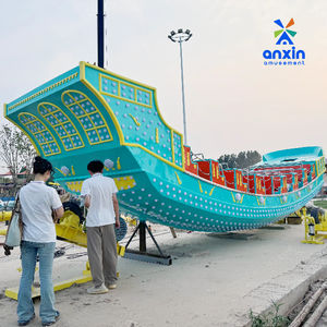 Meilleure vente de bateau pirate de 36 places tour d'amusement durable extérieur réaliste mouvement des vagues océaniques sans danger pour parc d'attractions - Product Image 4